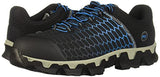 Timberland Powertrain - Puntera de seguridad deportiva de aleación para hombre, peligro eléctrico, AL, color negro, azul, 10 de ancho