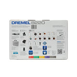 Dremel 8220-1/28 Herramienta giratoria inalámbrica de 12 voltios con kit de accesorios giratorios multiusos, 160 piezas