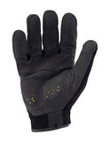 IRONCLAD Command Impact - Guantes de trabajo para pantalla táctil, palma conductora y dedos, protección contra impactos, lavable a máquina, talla S, M, L, XL, XXL (1 par) (L, negro)