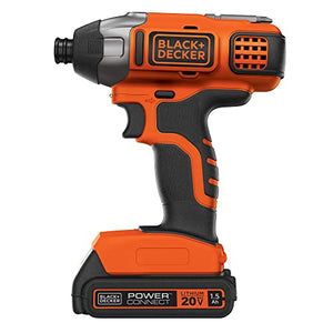 BLACK+DECKER, Taladro de Impacto BDCI20C 20V MAX Lithium