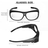 Gafas protectoras de seguridad láser de CO2, protección de los ojos, 10600 nm, reflectantes, a prueba de láser de CO2 grabado láser, 9000-11000 nm para protección láser con certificado DIN CERTCO