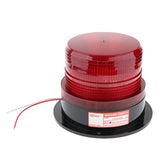 NC Luz de Advertencia LED Intermitente Seguridad de Emergencia Luz estroboscópica Luz de baliza 4 Colores - Rojo