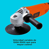 BLACK+DECKER Pulidora Profesional 7 Pulgadas 1300W WP1500K-B3