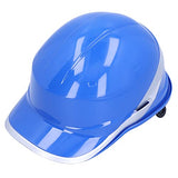 Casco de Seguridad Casco Ajustable Anti-rotura Azul con Franja Reflectante para Obras de Ingeniería de Energía