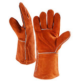 Guantes de Soldadura Guantes Resistentes Al Calor Y de 14 Pulgadas para Mig, Soldador Tig, Horno, Camping, Estufa, Chimenea Y Más (