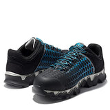 Timberland Powertrain - Puntera de seguridad deportiva de aleación para hombre, peligro eléctrico, AL, color negro, azul, 10 de ancho