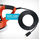 BLACK+DECKER WP900 Enceradora/Pulidora 6 pulgadas + 3 bonetes