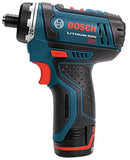 Bosch PS21-2A 12V Max 2-Speed Pocket Driver Kit with 2 Batteries, Charger and Case