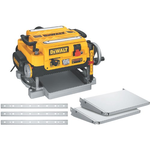 DEWALT DW735X Paquete de Cepilladora de 2 Velocidades con Capacidad de 33.02 cm / 13