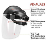 Lincoln Electric OMNIShield Professional Face Shield – Lente transparente de alta densidad – Casco prémium – K3750-1