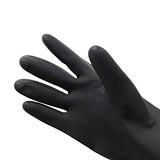 Guantes resistentes a los químicos, guantes de goma de limpieza reutilizables impermeables, 1 par