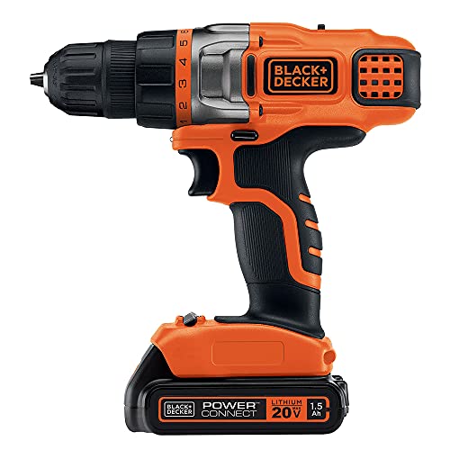 BLACK+DECKER LDX220C Talador, 20 Volts, Inalámbrico