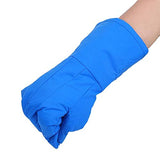 DAUERHAFT Guantes criogénicos Calientes, de -200 ℃ a -360 ℃ Resistentes a Bajas temperaturas Impermeables, Ligeros y Transpirables, para protección contra nitrógeno líquido a Prueba de frío