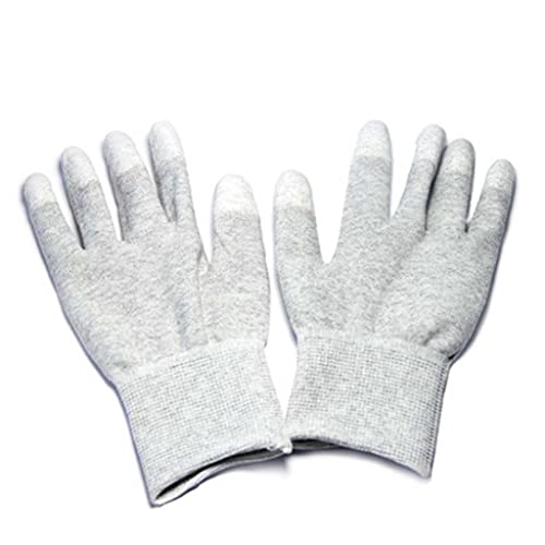 WSSBK Guantes De Seguros De Trabajo P Lightweight Antiestático Transpirable Laboral Antideslizante Laboral (Color : As Shown, Size : Medium)