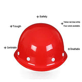 YZJJ Casco de Seguridad Industrial, Casco de construcción rígido, ventilado, arnés de 8 Puntos, Casco de Protección, Casco de Trabajo Casco