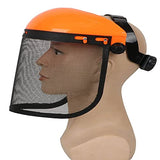 Yeaphy - Casco de seguridad con visera de malla para troncos, cortadores de escobillas, protección forestal, casco de cortacésped de malla