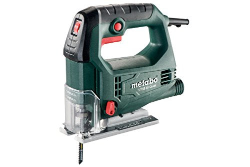 Metabo STEB65 Sierra Caladora 450 Watts, Sistema Quick con Estuche