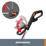 Worx GT 3.0 - Cortadora de césped inalámbrica (20 V), Cargador no Incluido, Anaranjado, 12" (30.48cm)