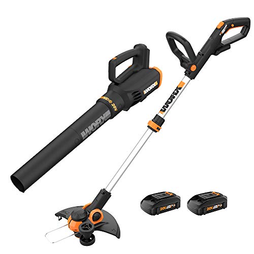 Worx GT 3.0 WG928 - Combo de Recortadora de Cuerdas y soplador de 20 V (batería y Cargador incluidos)