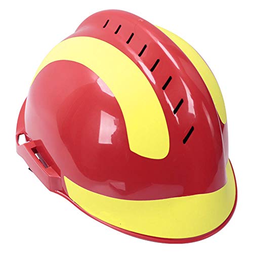 Casco protector de rescate al aire libre, Casco de emergencia con gafas protectoras y linterna fuerte, Para rescate por terremoto anticolisión de emergencia casco protector contra incendios ZDDAB