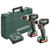 Metabo - Kit Combinado SSD 12 + SB 12 2X 2.0Ah (685167520 SSD 12 + SB 12 2.0), 12 V Line