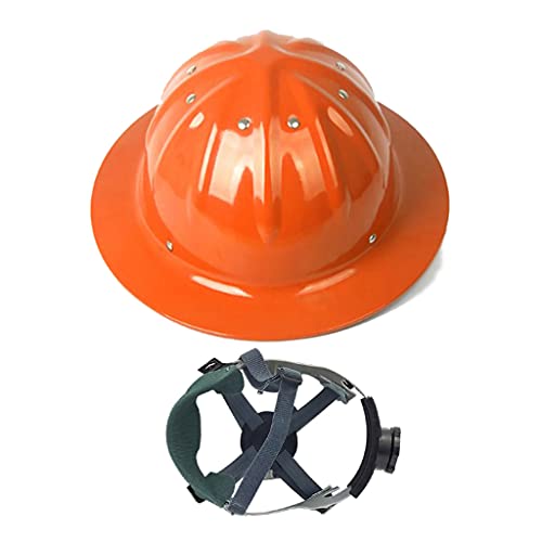 Cascos de Seguridad Aluminio de Ala Completa Certificación Internacional Cascos Con Correas para La Barbilla Forro de Algodón Extraíble Que Absorbe El Sudor Incorporado El Peso Total Es de Solo 445