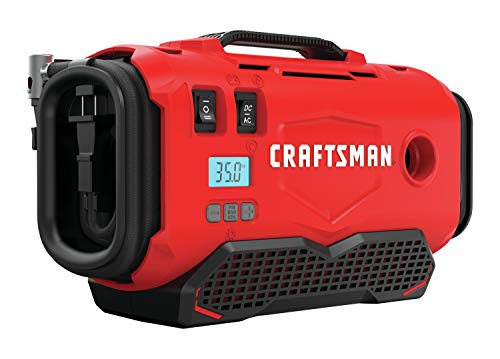 CRAFTSMAN Inflador V20, solo herramienta (CMCE520B), rojo