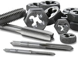 NEIKO 00908A Tap and Die Set | 76 Piece Threading Tool | Standard & Metric |Alloy Steel | Hexagon T Type Wrench | SAE and MM