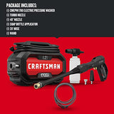 Craftsman Pressure Washer, 1700 PSI, Compact (CMEPW1700)