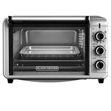 Black And Decker TO3210SSD Horno Tostador de Convección, Para Mostrador, color Plateado