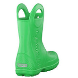 crocs - Botas de Lluvia para niños, Ligeras, Resistentes al Agua, Verde césped, 14 MX M Niñito