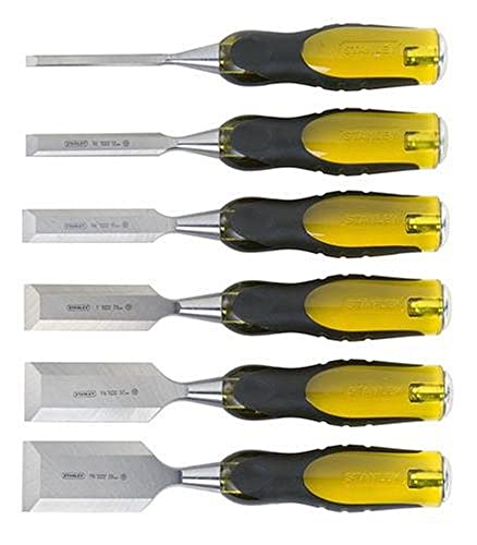 Stanley 16-971 6-Piece FatMax Short Blade Chisel Set