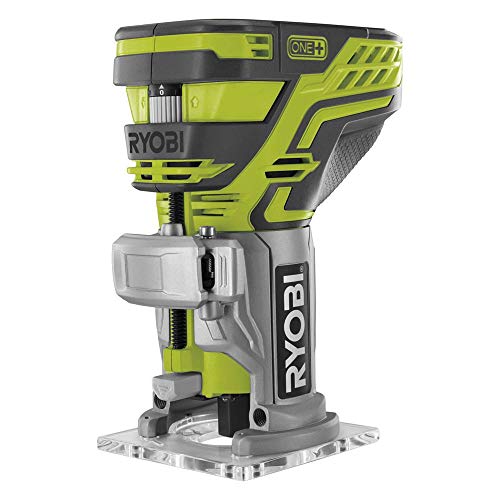 Ryobi R18TR-0 ONE+ Router de recorte inalámbrico (herramienta cero), 18 V