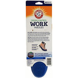 Arm & Hammer - Plantillas de trabajo de espuma viscoelástica, para hombre, tallas 8-13, 1 par, Paquete de 3