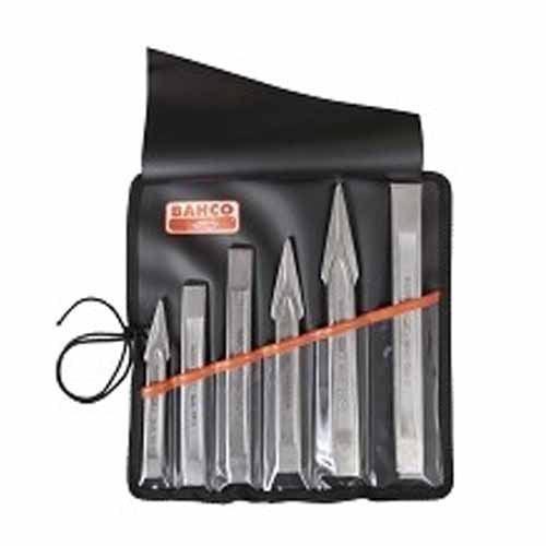 BAHCO Chisel Set 3640/6T, color, pack of/paquete de 1