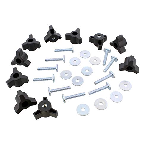 DCT 3 Star Knobs Kit de pomos roscados de 1/4