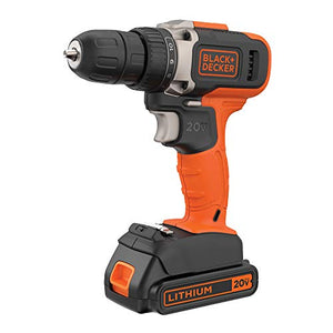 BLACK+DECKER Taladro 2 Velocidades 20V MAX* BCD703C1-B3