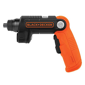 BLACK+DECKER 4 V Máx* Desatornillador inalámbrico con luz LED (BDCSFL20C)