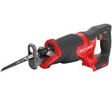 CRAFTSMAN V20 Sierra alternante, sin cable, solo herramienta (CMCS300B), rojo