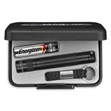 Maglite Solitaire Linterna incandescente de 1 celda, AAA, en caja de presentación, plateado