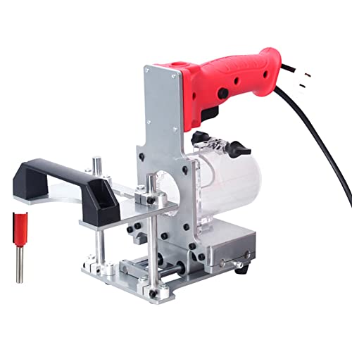 Plantilla de mortaja para routers, 2 en 1, soporte de ranurado, máquina de recortar, localizador de perforación, cierres invisibles, herramienta de carpintería de pista lineal