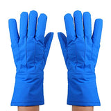 Guantes Cálidos Criogénicos - Guantes de Trabajo 200 ℃ a -360 ℃ Resistente a Bajas Temperaturas A Prueba de Frío Protección contra Líquidos Puño Largo Uso de las Manos para los Compartimentos del Cong