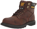 Cat Footwear Botas de trabajo Second Shift con puntera de acero para hombre, Café Oscuro, 9 Wide