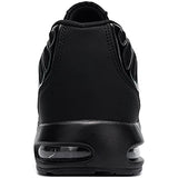 DYKHMILY Zapatos de Seguridad Hombre Zapatos Seguridad Puntera Carbono Tenis de Seguridad Industrial Tenis Hombre Zapatos Hombre Tenis de Seguridad(26.0 cm,Negro,D91825)