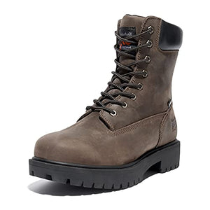 Timberland Pro Direct Attach Botas de Trabajo Impermeables de 8 Pulgadas para Hombre, Marrón, 10.5 Wide