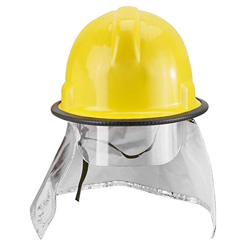 Casco de Seguridad para Bomberos, Papel de Aluminio Casco de Seguridad Equipo de Rescate de Emergencia Equipo para Bomberos, Trabajo, Hogar