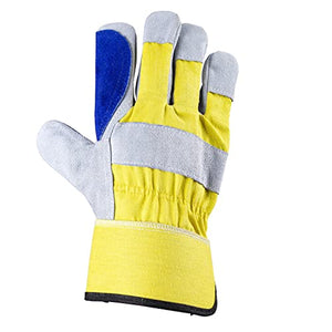 Guantes De Trabajo De Seguridad, Guantes De Soldador, Protección De La Soldadura De La Protección De La Mano De Obra, Alta Temperatura Y Resistencia Al Desgaste, Guantes Antideslizantes A Fuego Corto