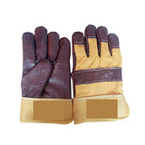 Chaqueta de soldadura Guantes de soldador de cuero duradero resistente al fuego Guantes de soldador de cuero Guantes de seguridad Guantes de seguridad for soldadura Herramientas manuales de trabajo Gu