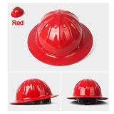 LINGOSHUN Cascos de Seguridad Industrial Casco de Protección de Aleación de Aluminio de Alta Resistencia para Obras De Construcción/Red / 1 PCS