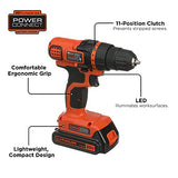 Black & decker LDX120 - Taladro inalámbrico/destornillador